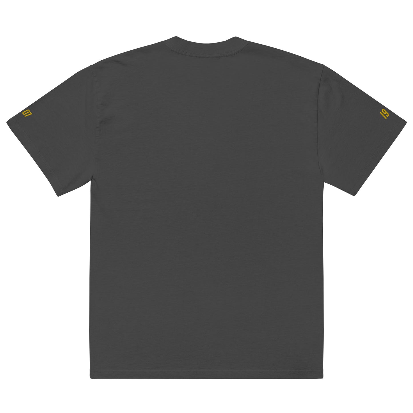 Minimalist Oversized Faded T-shirt Black