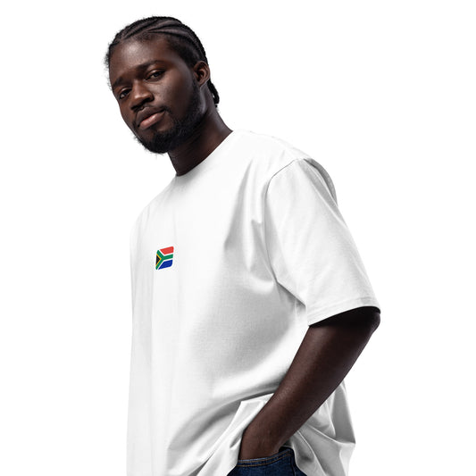 Trendy RSA Flag Oversized heavyweight t-shirt