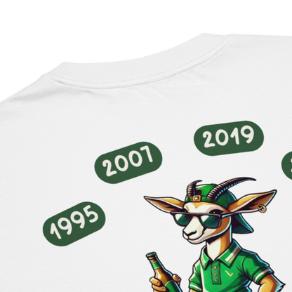 Oversized heavyweight Springbok Fan Shirt