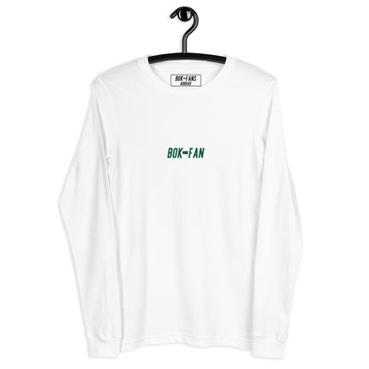 Bok Fans Abroad Long Sleeve White Tee Unisex